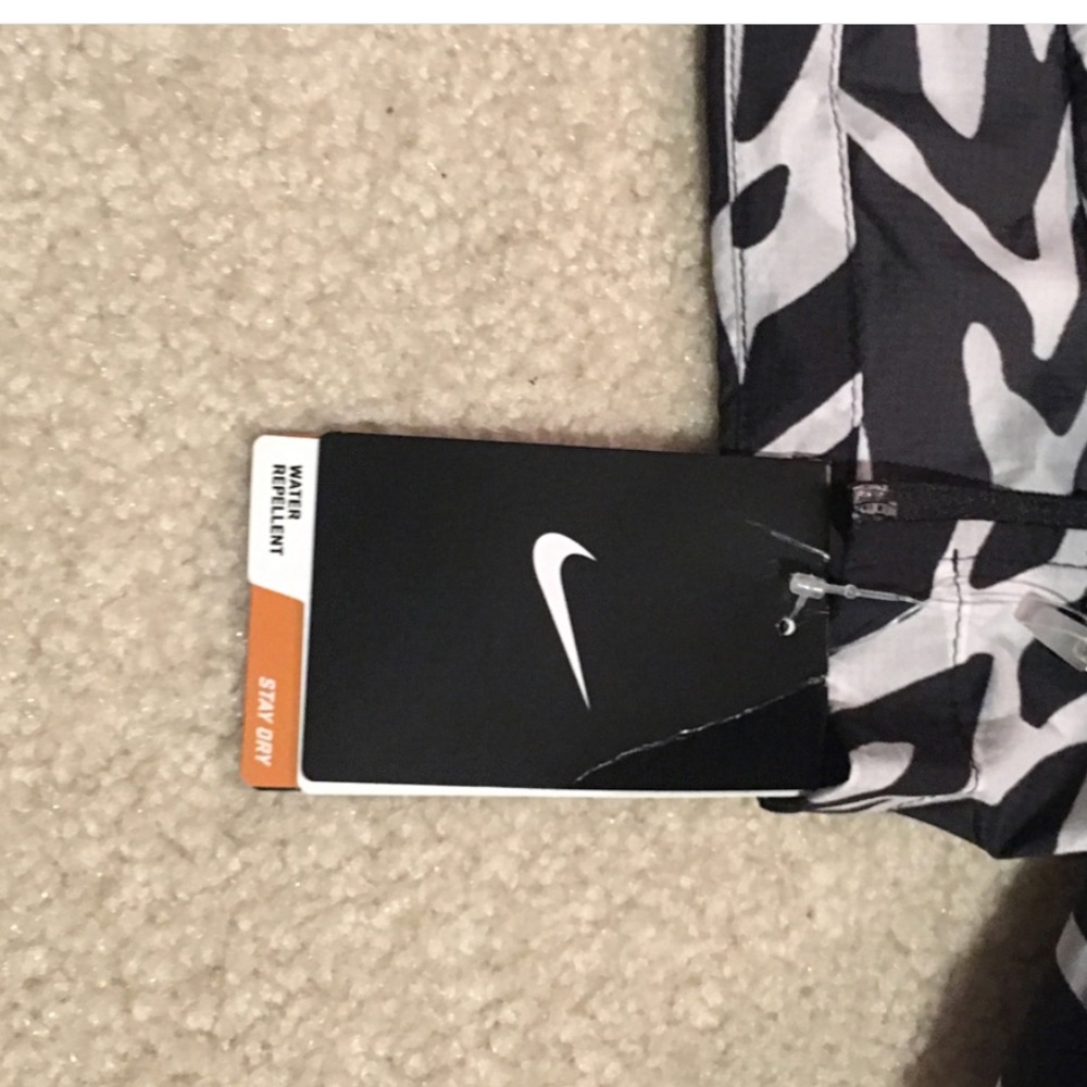 Nike Black and White WindBreaker